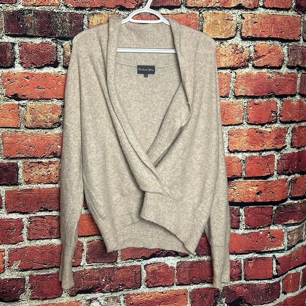 Michael Stars wool blended women’s Sweater Wrap V Neck Career size XS